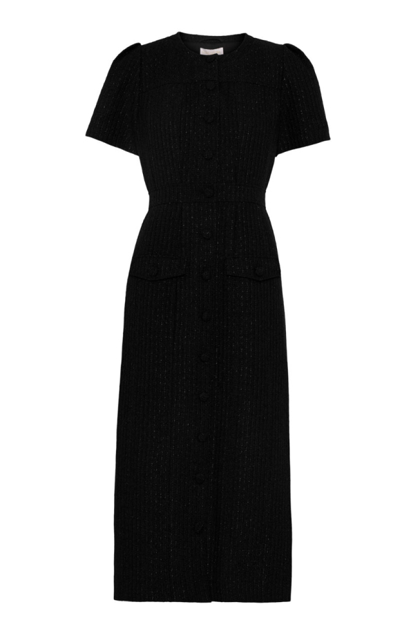 Stassie Midi Dress - Black  - Image 2