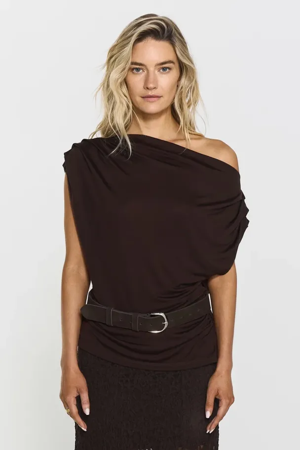 Narina Top - Mocha Brown  - Image 1