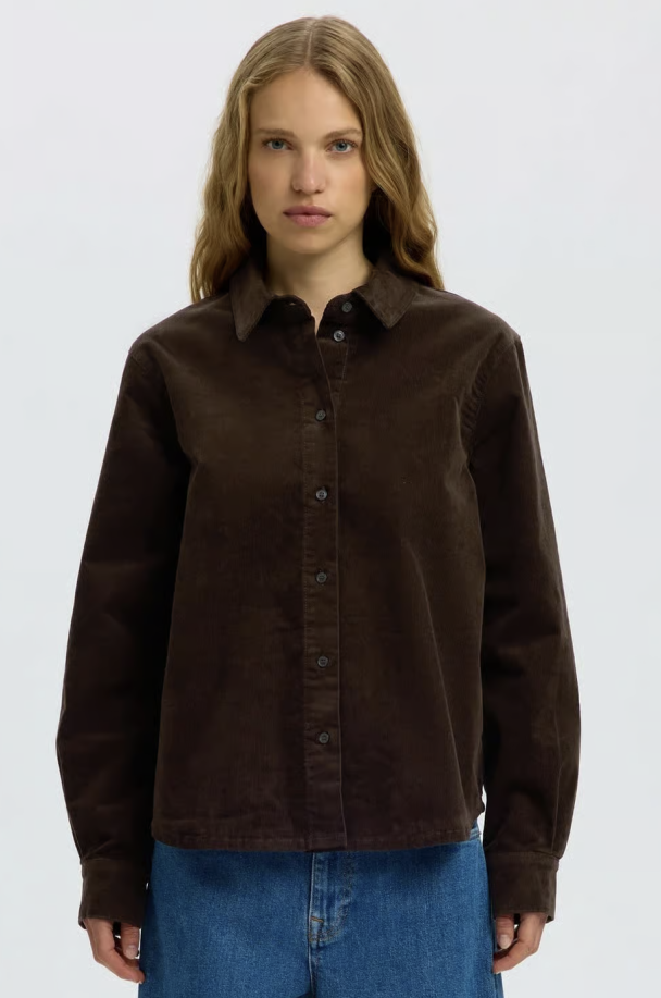 Runa Regular Cord Shirt - Delicioso  - Image 1