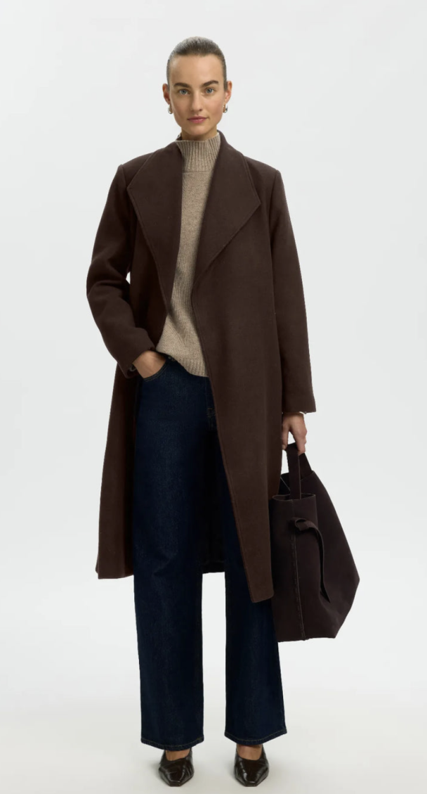 Zia-Rosa Wool Blend Coat - Delicioso - Image 1