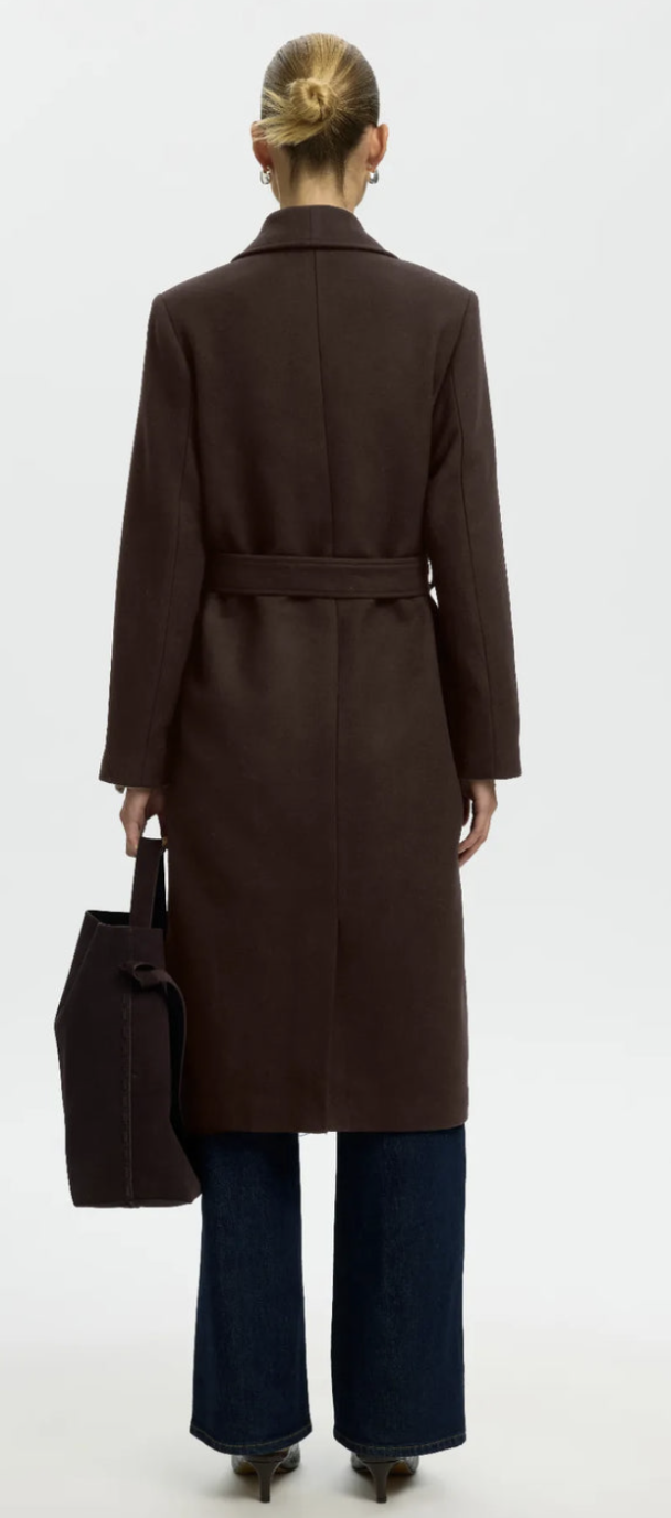 Zia-Rosa Wool Blend Coat - Delicioso - Image 3