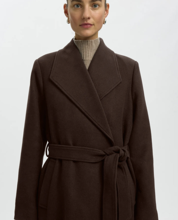Zia-Rosa Wool Blend Coat - Delicioso - Image 4