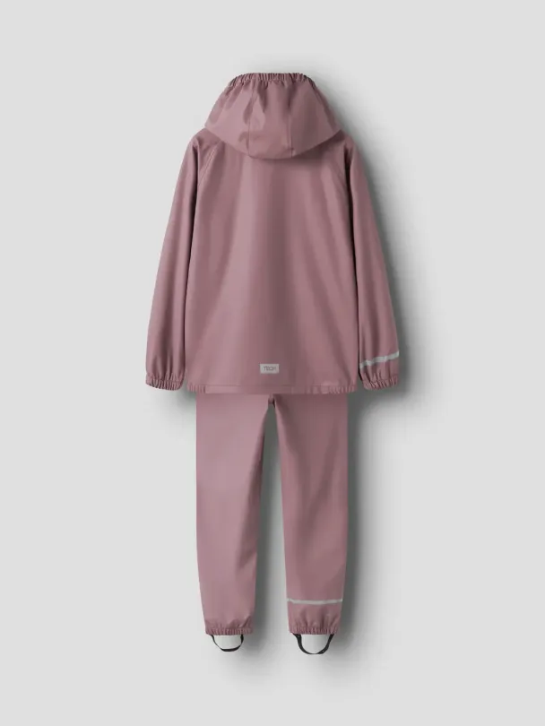 NKNdry10 Regnsett Rosa/lilla - Image 3