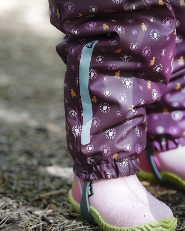 Babyregndress Pytt - Rosa Krystall - Image 6