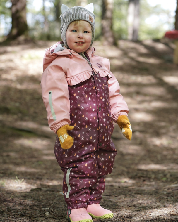 Babyregndress Pytt - Rosa Krystall - Image 3