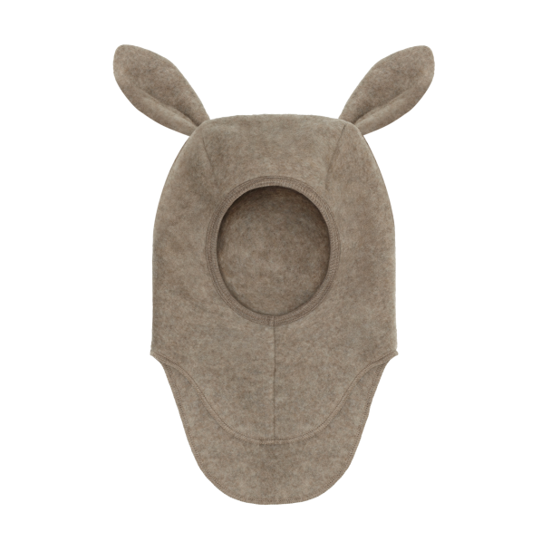 Balaclava Ears Wool Fleece - Savannah Melange - Image 1