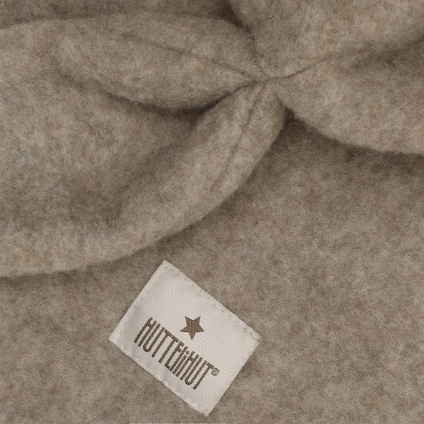 Balaclava Ears Wool Fleece - Savannah Melange - Image 3