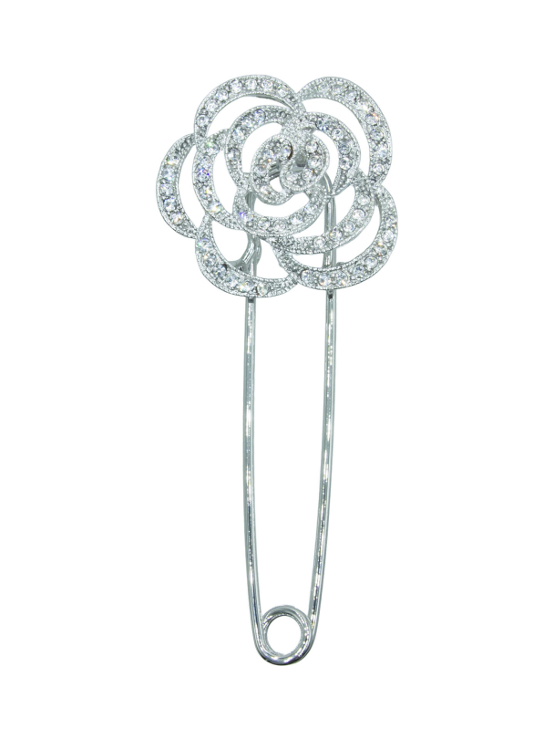 INTEX Brosje Sikkerhetsnår med blomst 076702 - Image 1