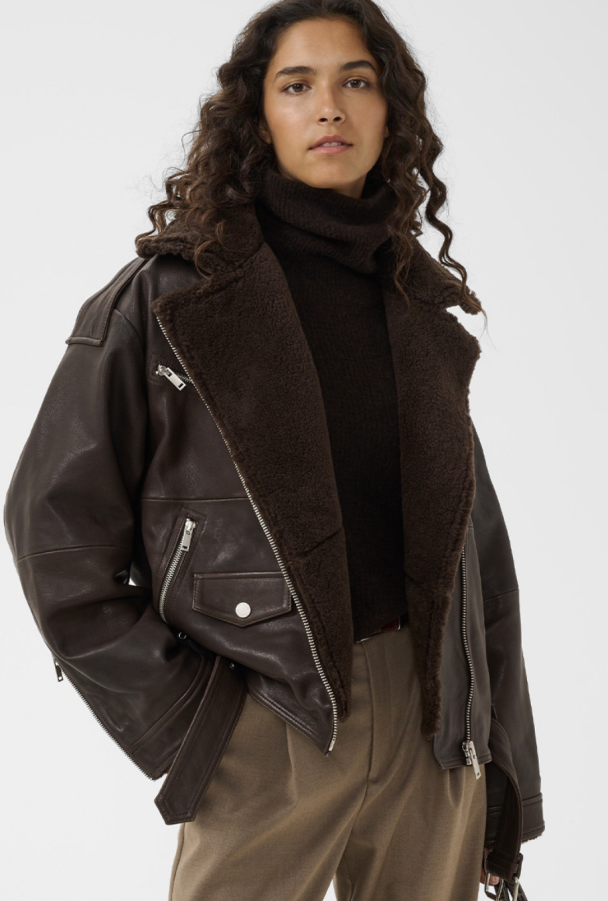 Roja Jacket - Dark Brown  - Image 1