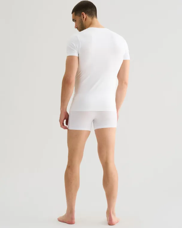 Jbs 2-pakning v-hals t-shirt, hvit - Image 6
