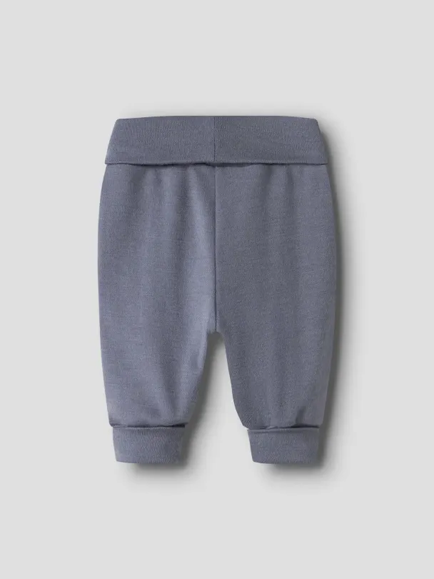 NBMwillit Ullbukse Baby Blå - Image 2