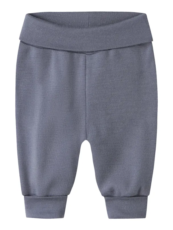 NBMwillit Ullbukse Baby Blå - Image 1