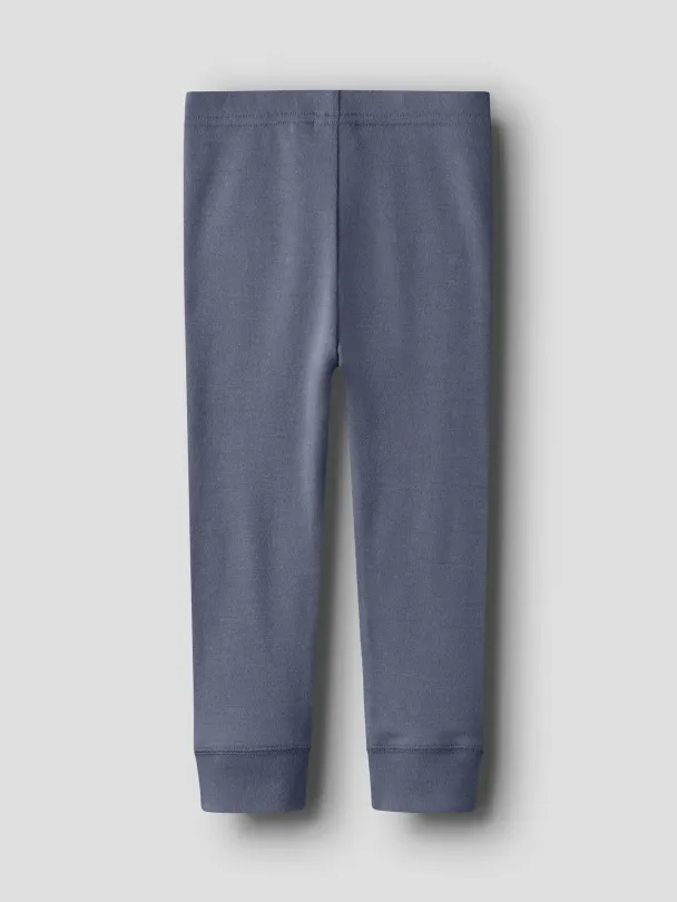 NMMwillitus Leggings Ull Blå - Image 2