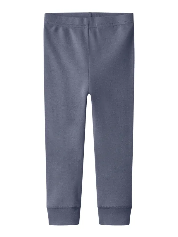 NMMwillitus Leggings Ull Blå - Image 1