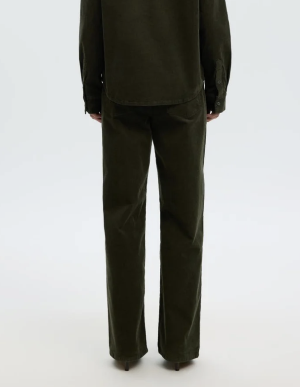 Wide Runa Corduroy Pant - Deep Depths  - Image 2