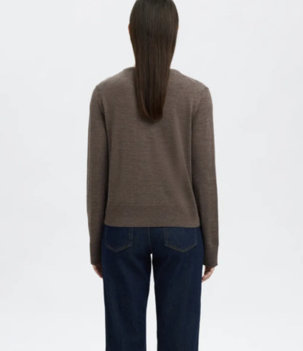 Thea Knit Merino Cardigan - Delicioso   - Image 3