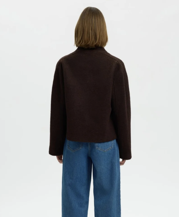 Jacqueline Wool Blend Jacket - Delicioso - Image 2