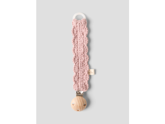 Heklet smokkelenke, Adobe Rose - Lil' Atelier