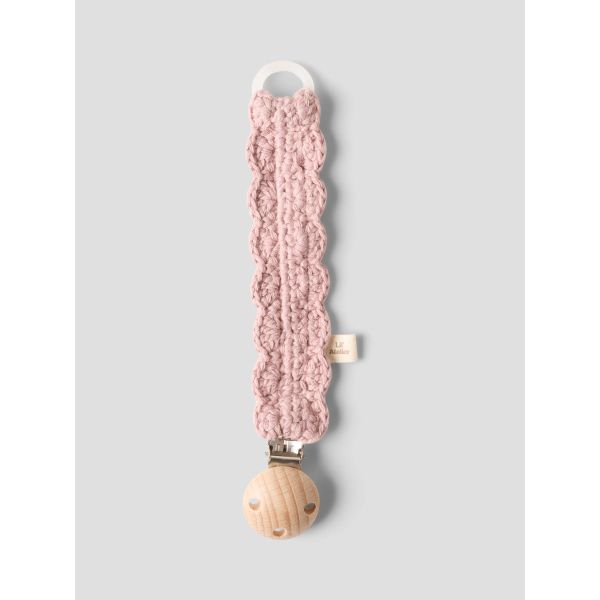 Heklet smokkelenke, Adobe Rose - Lil' Atelier