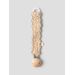 Heklet Smokkelenke, White Pepper - Lil' Atelier