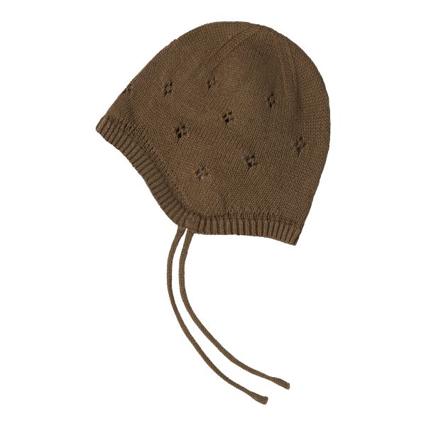 Laguna Knit Hat, Teak - Lil' Atelier