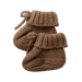 Laguna Knit Slippers, Teak - Lil' Atelier