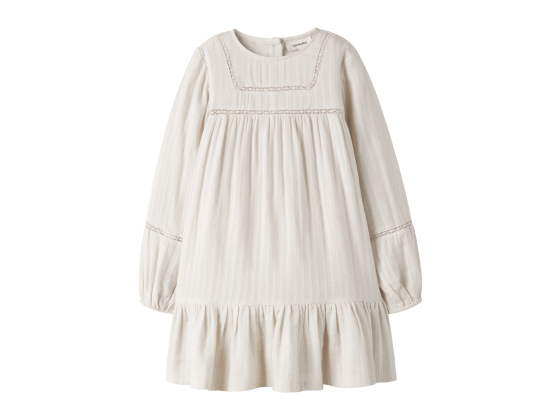Kopan Loose Dress, Turtledove - Lil' Atelier
