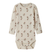 Nilo Wool/Modal Body, Turtledove / Flower - Lil' Atelier