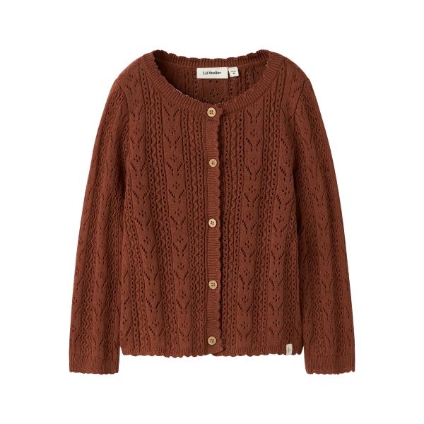 Kajsa Knit Card, Maple Syrup - Lil' Atelier