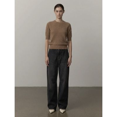 Therese Knit Blouse Croissant 