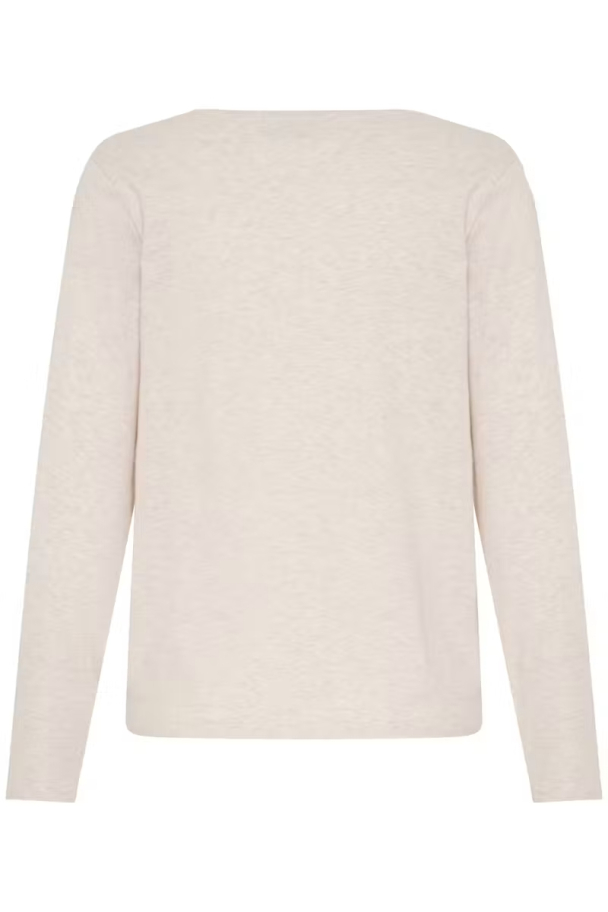 FRClea langermet topp, beige - Image 3