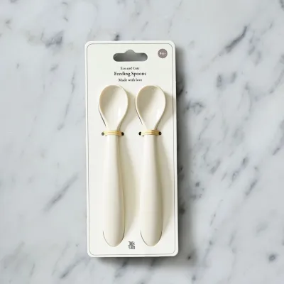 Feeding Spoons (2-pk) - Cream