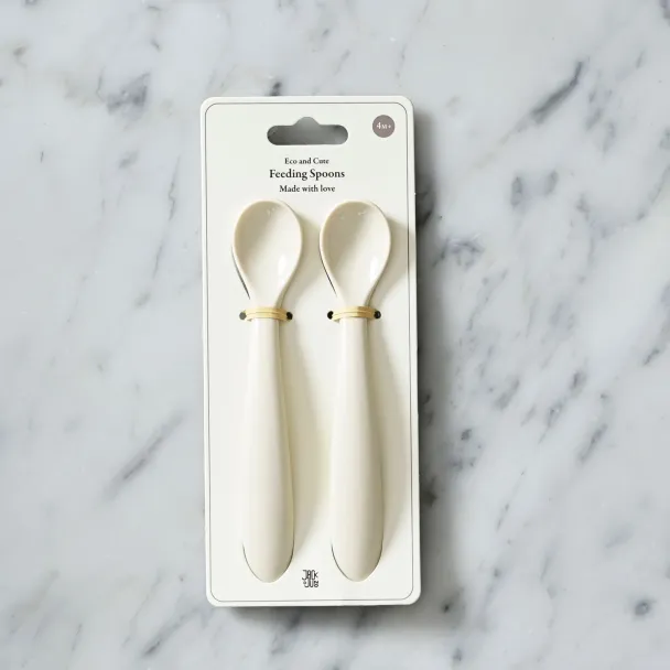 Feeding Spoons (2-pk) - Cream - Image 1