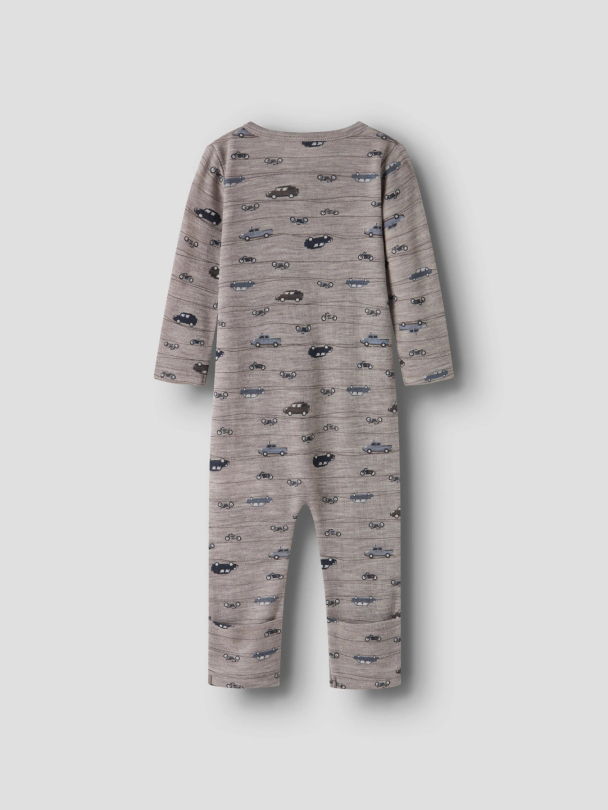 NBMWANG WOOL RIB NIGHTSUIT AOP NOOS - Image 3