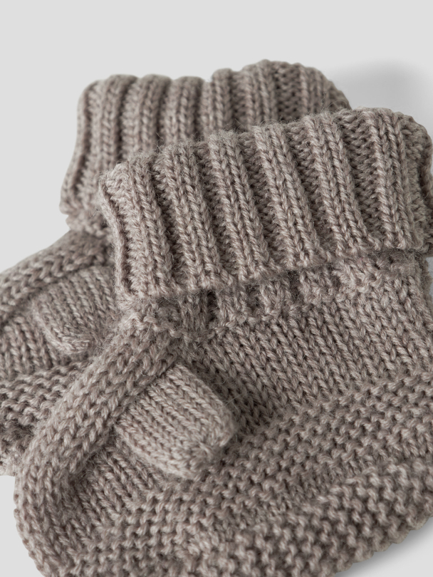 NBNWRUNI WOOL KNIT SLIPPERS - Image 2