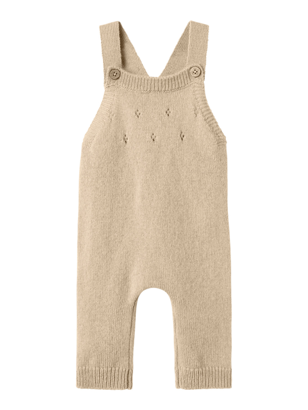 NBNNALIO WOOL KNIT OVERALL LIL - Image 1