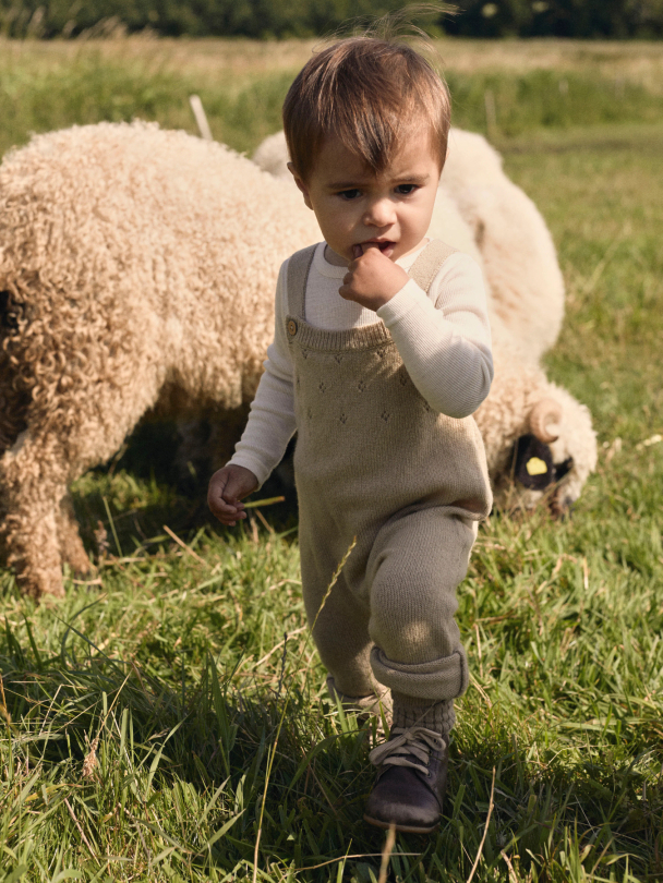 NBNNALIO WOOL KNIT OVERALL LIL - Image 2