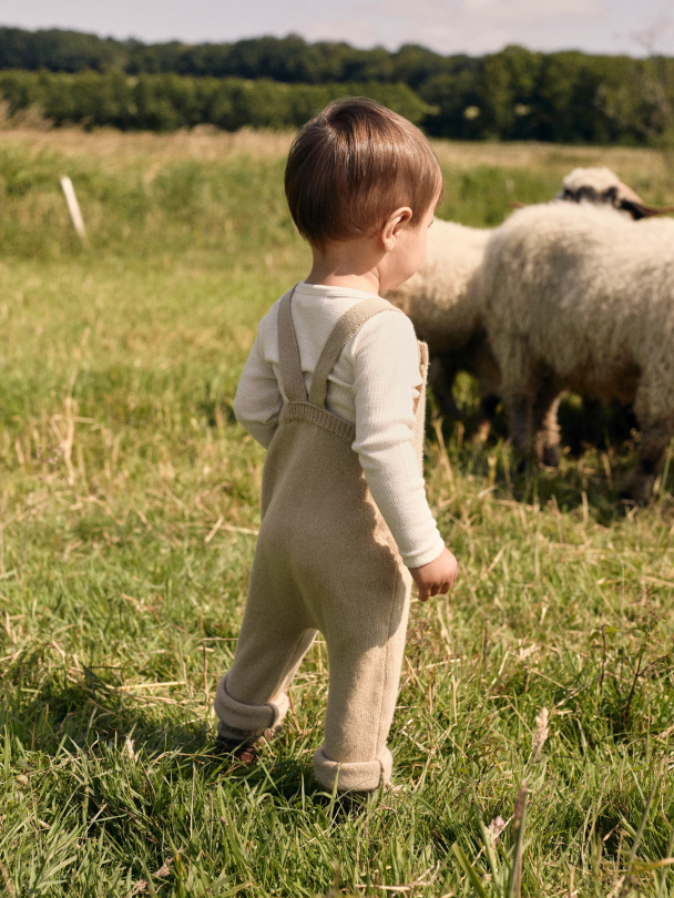 NBNNALIO WOOL KNIT OVERALL LIL - Image 3