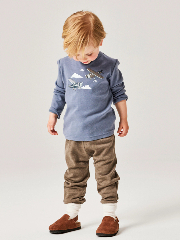 NMMWESSO WOOL SWE PANT - Image 3
