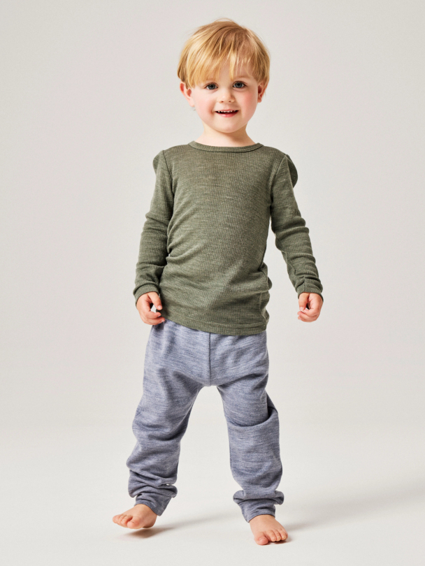 NMMWESSO WOOL SWE PANT - Image 2