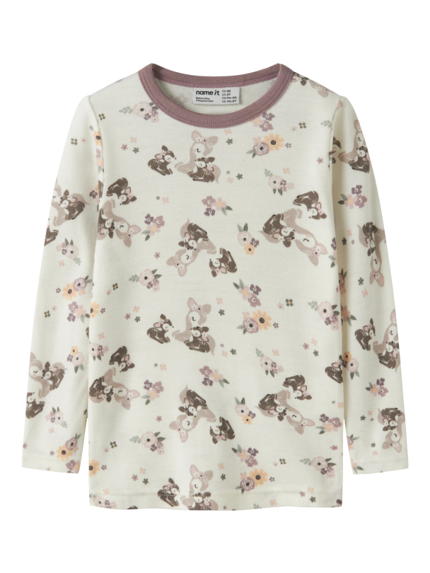 NMFWILLIT WOOL LS TOP - Image 1