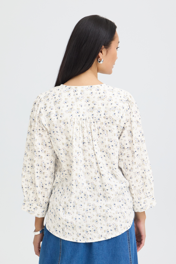 FReasa SH 1 Bluse Blå - Image 4