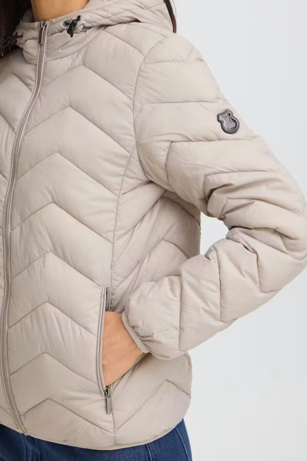 FRBapadding jakke, beige - Image 5