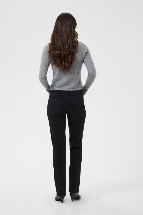 KAmaris Jeans Straight Leg Svart - Image 2