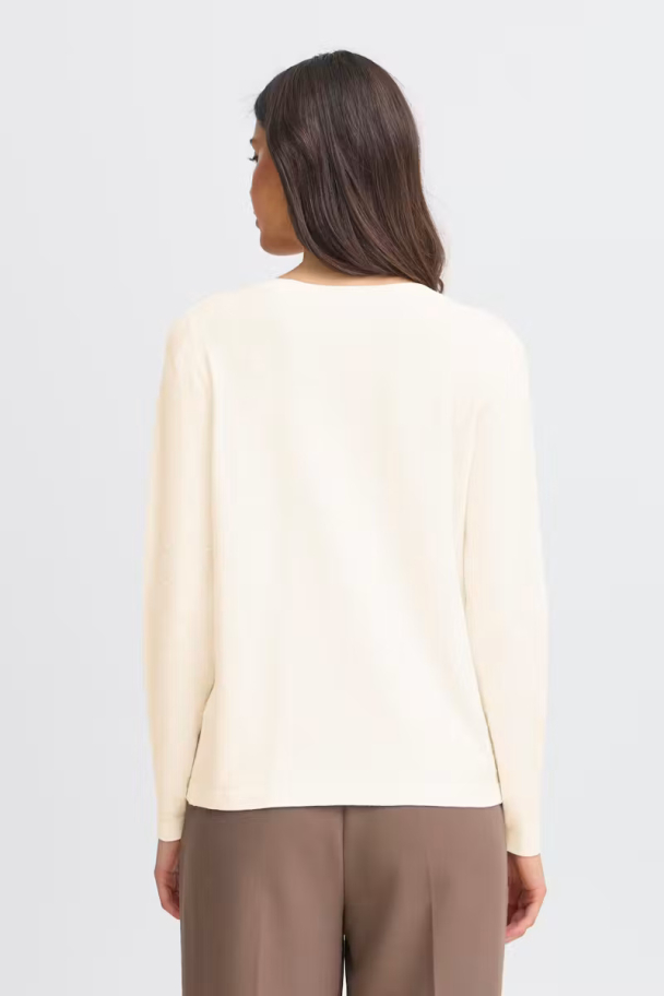 FRKarianne pullover, offwhite - Image 4