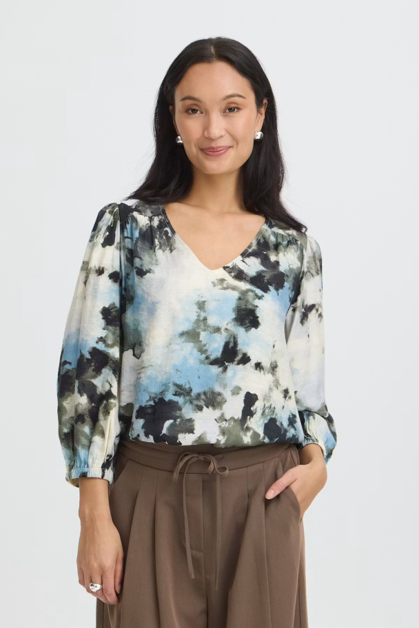FRAriana bluse, blå - Image 1