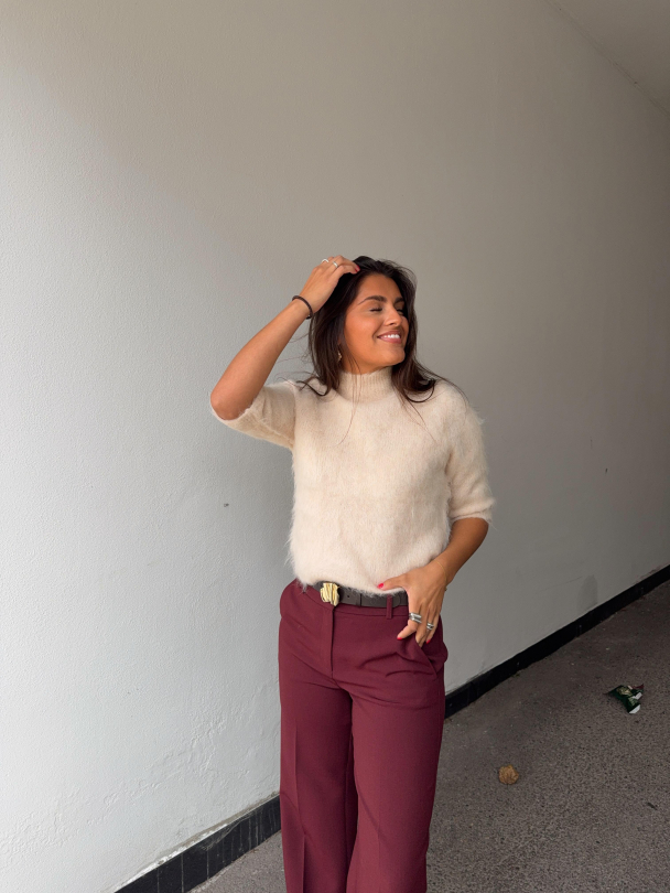 Hairy Knit Turtleneck - Soft - Image 5