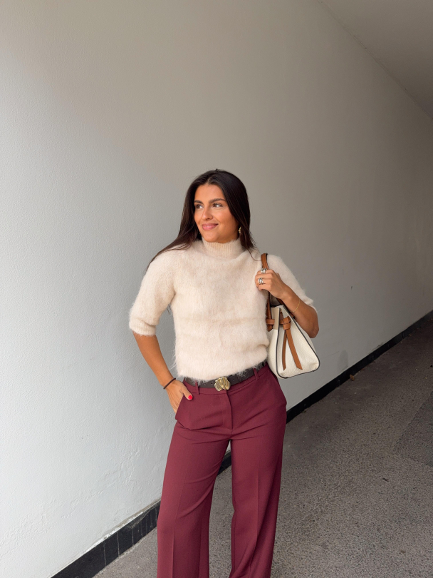Hairy Knit Turtleneck - Soft - Image 3