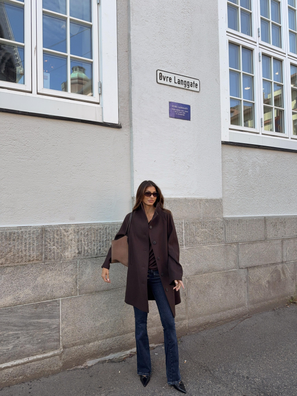 Zia-Vinni Wool Blend Coat - Delicioso  - Image 6