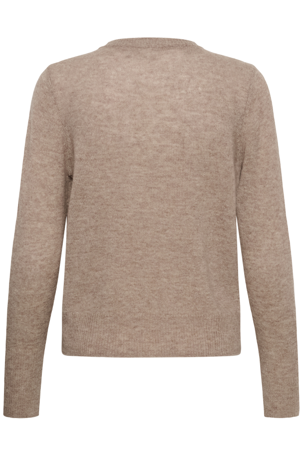 KAcashie Strikket Genser Beige Melange - Image 2